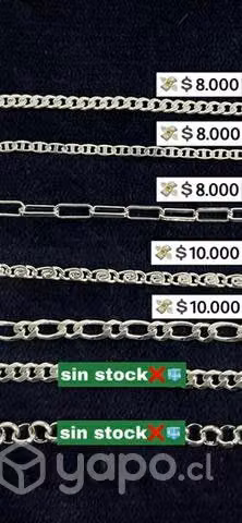 Pulseras de plata 925 hombre