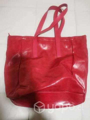 Cartera grande roja - Imagen 2