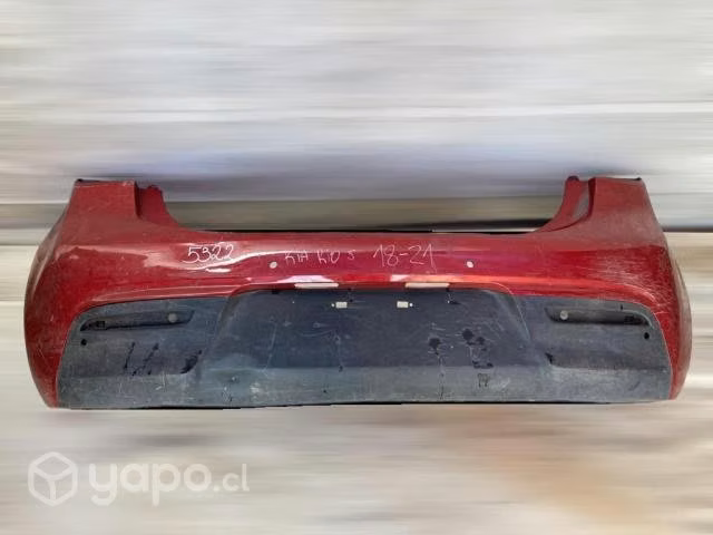 Parachoque trasero kia rio 2018-2021
