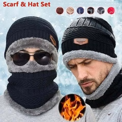 Gorro + cuello de polar Combo unisex
