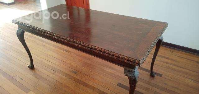 Mesa de comedor antigüedad - Imagen 2