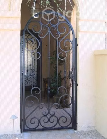 Puertas de fierro forjado