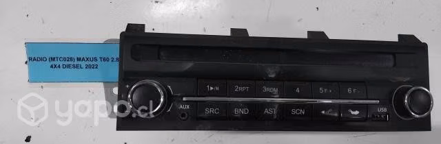 Radio (MTC028) Maxus T60 2.8 4x4 Diésel 2022