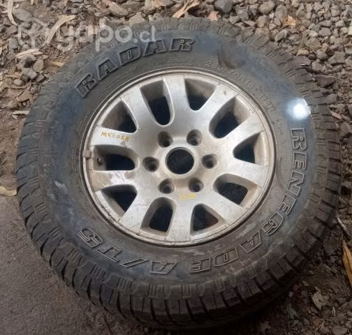 Llanta Aluminio C/Neum 265 70 R16 (MVA028) BT50