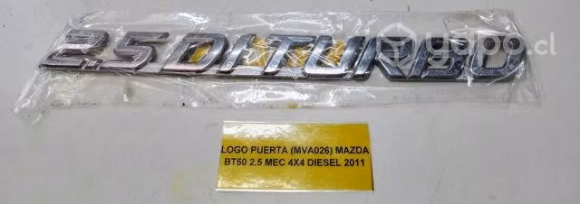 Logo Puerta (MVA026) Mazda BT50 Tailandesa 2.5 MEC