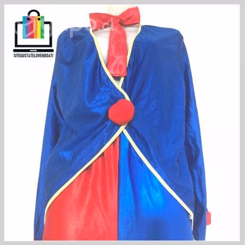 Disfraz de Payaso con Corbata y Nariz