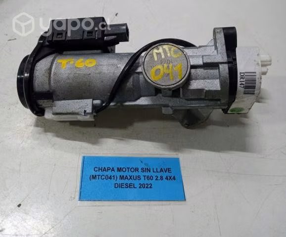 Chapa Motor Sin Llave (MTC041) Maxus T60 2.8 4x4