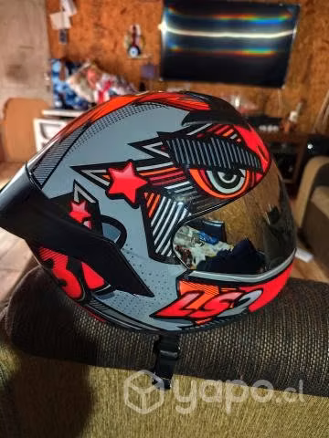 Casco nuevo con 2 micas se vende o permuta - Imagen 2