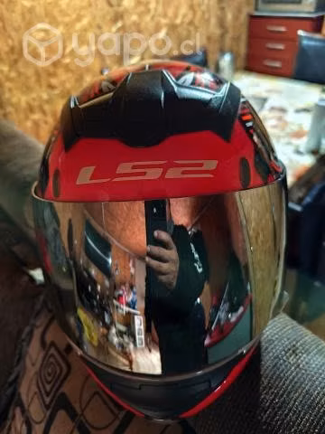 Casco nuevo con 2 micas se vende o permuta - Imagen 4