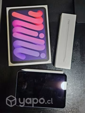 Ipad mini 6ta generación 256gb + Apple pencil 2da
