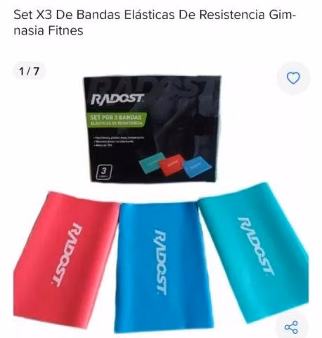Rematando sets de 3 bandas elasticas