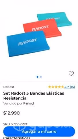 Rematando sets de 3 bandas elasticas