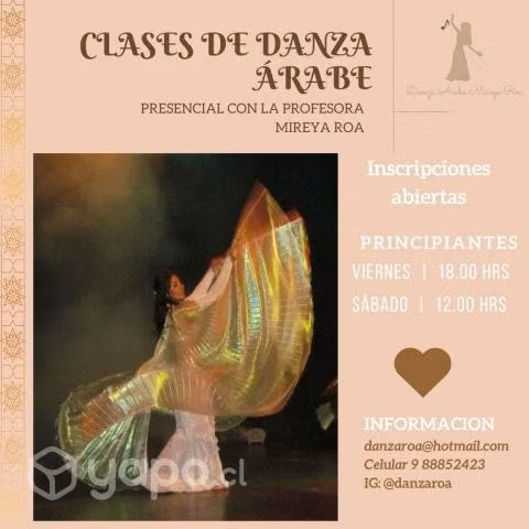 Clases de Danza Arabe