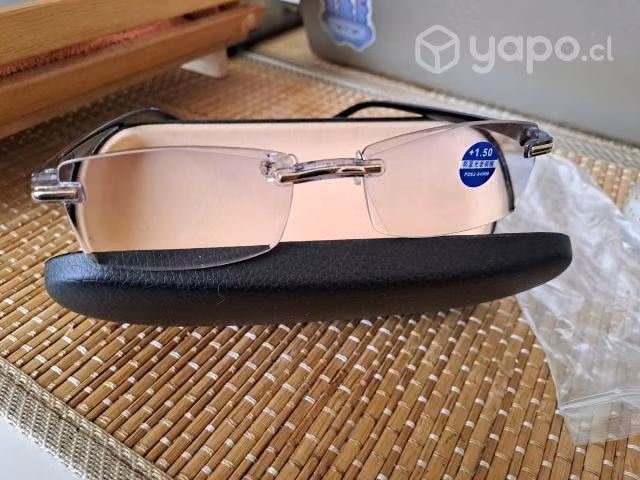 LENTES LECTURA +1.50 con estuche lapa. - Imagen 3