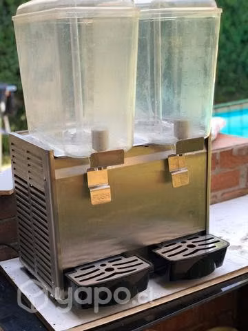 Máquina dispensadora y enfriadora de jugos