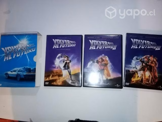Triologia completa dvd volver al futuro
