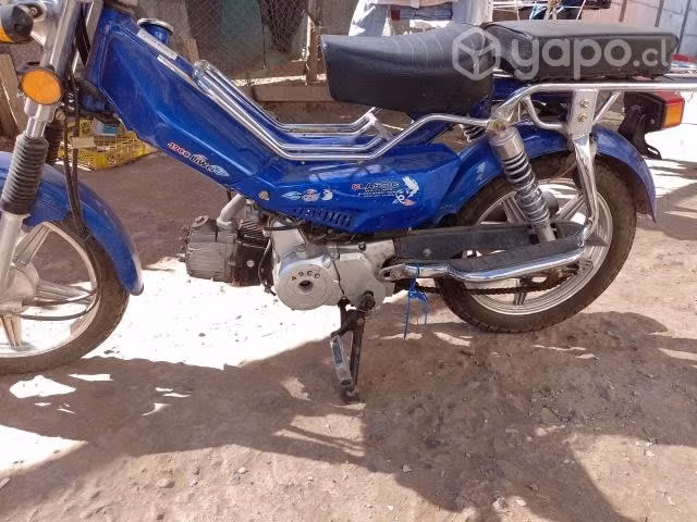 Bicimoto y congeladora