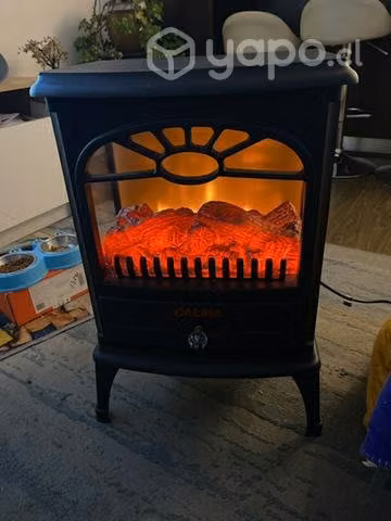 Estufa chimenea eléctrica
