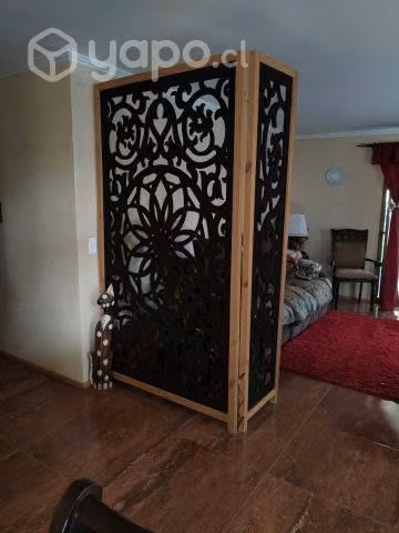 Biombo Separador de ambiente patrón mandala