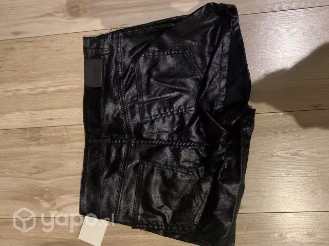 Falda negra estilo brillo - Imagen 2