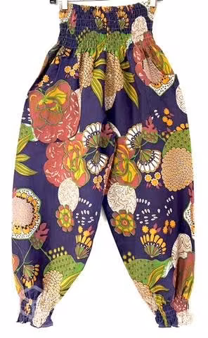 Pantalón Hindú Con Bolsillo L/xl Índigo Y Otros 2)