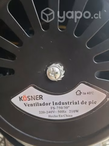 Ventilador de Pedestal Kosner 30 Pulg