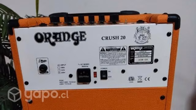 Amplificador para guitarra orange crush 20 - Imagen 5