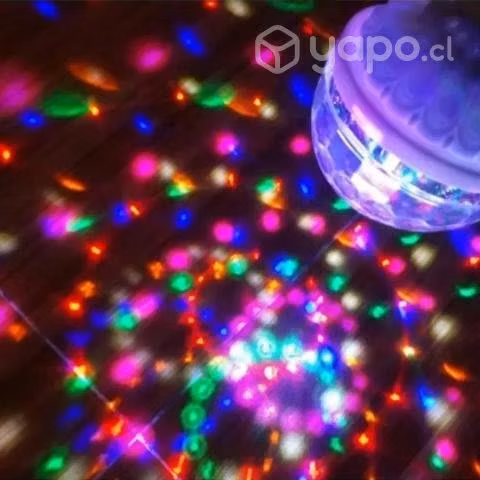 Ampolleta led giratoria de colores para fiestas GR