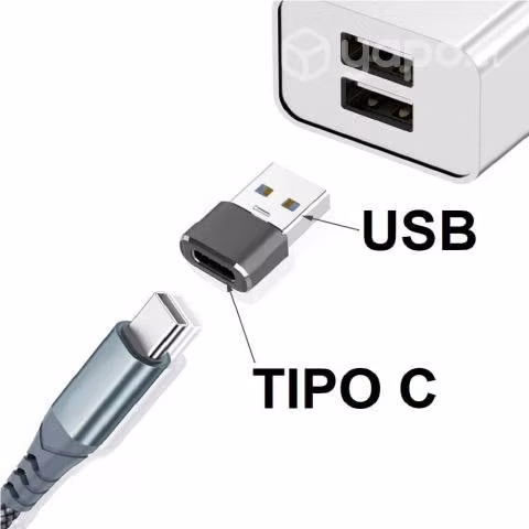 Adaptador USB a Tipo C - Adaptador cable de carga