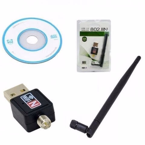 Antena Wifi Usb con antena 2.0 802.IIN - Imagen 2