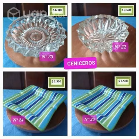 Ceniceros Diferentes Estilos