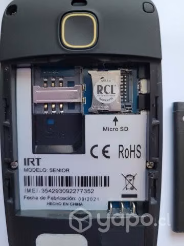 Celular Senior IRT - Imagen 2