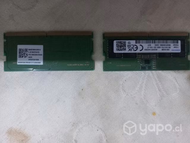 Memorias ram ddr5 16gb 8gb x2 dual channel
