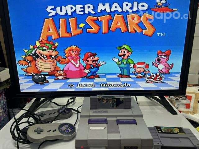 Súper Nintendo + 3 juegos - Imagen 2