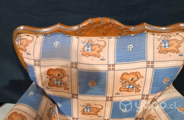 Par Sillones Normando Antiguos Para Restaurar