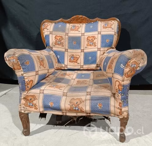 Par Sillones Normando Antiguos Para Restaurar