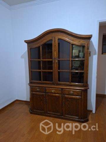 Vitrina antigua de madera - Imagen 2
