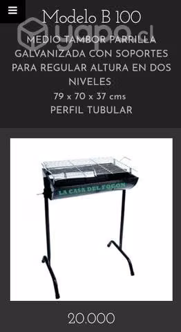 Parrillas a leña