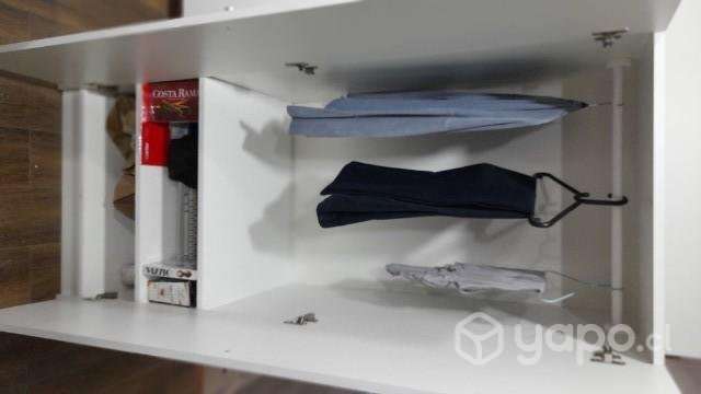 Closet de 2 puertas blanco - Imagen 3