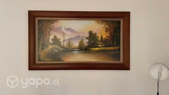 Paisaje al oleo - Imagen 2