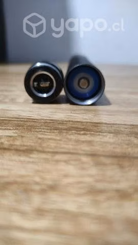 linterna, láser, y medidor de anillos