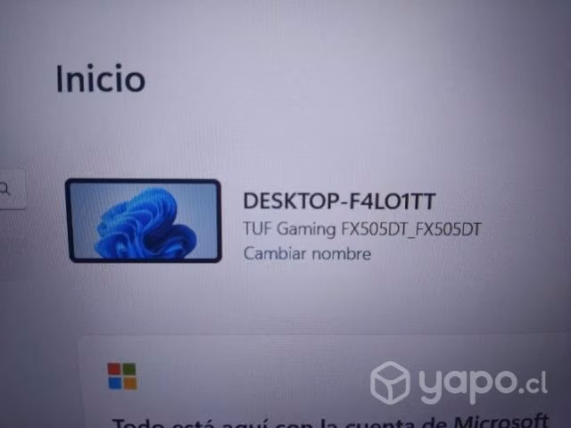 Computador Gamer ASUS TUF GAMING (SOLO VENTA)