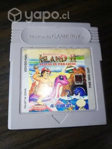 Adventure island 2. aliens in paradise. gameboy.