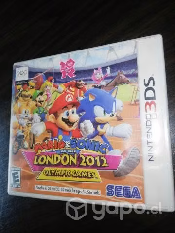 Mario & sonic london 2.012. olympic games. 3ds.