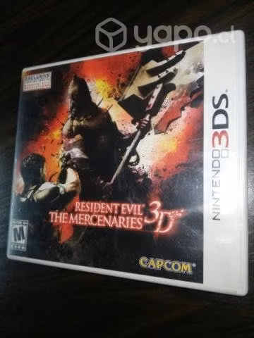 Resident evil. the mercenaries 3d. 3ds.