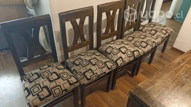 Comedor Madera 6 cuerpos