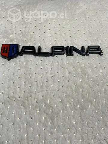 Logo metálico BMW alpina - Imagen 2