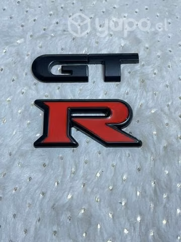Logo metálico auto Nissan GTR - Imagen 2