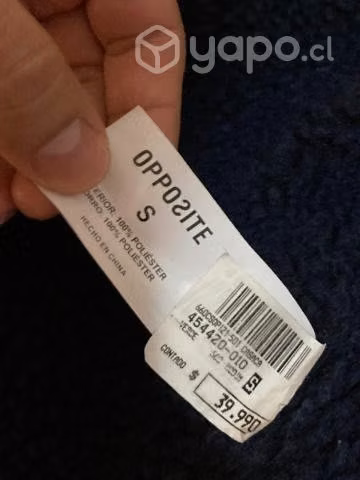 Abrigo Chaqueta leñadora Opposite talla S