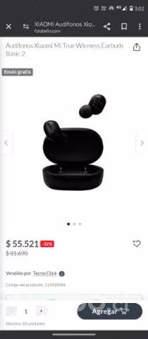 audífonos inalámbricos Xiaomi mi true wirele